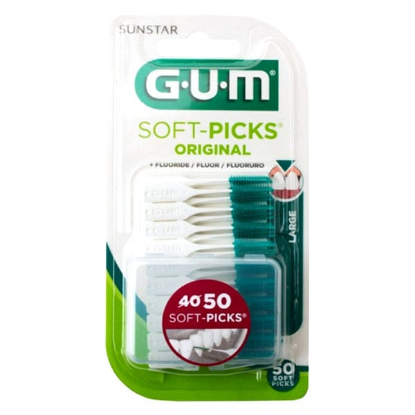 Εικόνα της GUM 634 SOFT PICKS LARGE 40+10TEM.