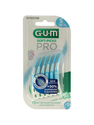 Εικόνα της GUM SOFT PICKS PRO ΜΕΣΟΔΟΝΤΙΑ ΒΟΥΡΤΣΑΚΙΑ SMALL, 30ΤΜΧ