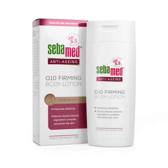 Εικόνα της SEBAMED Q10 BODY FIRMING ΣΥΣΦΙΚΤΙΚΗ ΛΟΣΙΟΝ ΣΩΜΑΤΟΣ ΜΕ ARGAN OIL, 200ML