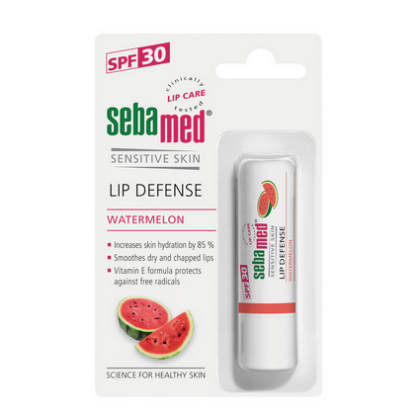 Εικόνα της SEBAMED LIP DEFENSE WATERMELON SPF30 ΠΡΟΣΤΑΤΕΥΤΙΚΟ & ΜΑΛΑΚΤΙΚΟ ΓΙΑ ΤΑΛΑΙΠΩΡΗΜΕΝΑ ΧΕΙΛΗ, 4.8g