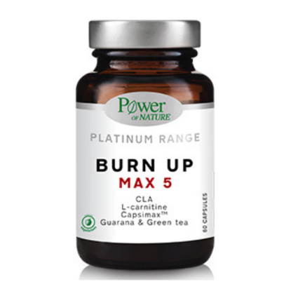 Εικόνα της POWER OF NATURE PLATINUM RANGE BURN UP MAX5, 60caps