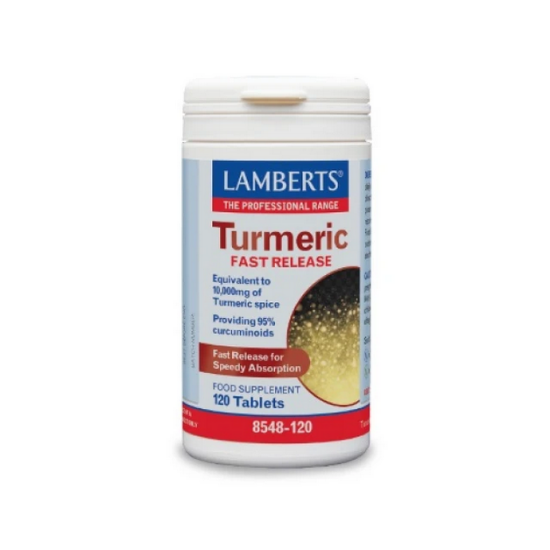 Εικόνα της LAMBERTS TURMERIC FAST RELEASE 120TABS