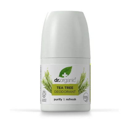 Εικόνα της DR.ORGANIC TEA TREE DEODORANT ROLL-ON 50ML ΚΡΕΜΩΔΕΣ ΑΝΤΙΒΑΚΤΗΡΙΔΙΑΚΟ ΑΠΟΣΜΗΤΙΚΟ ΣΕ ΜΟΡΦΗ ROLL-ON 50ML