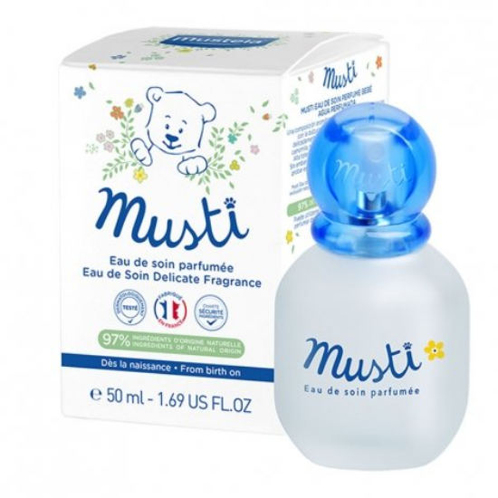 Εικόνα της MUSTELA MUSTI DELICATE FRAGRANCE ΓΙΑ ΒΡΕΦΗ EAU DE SOIN PARFUMEE, 50ML