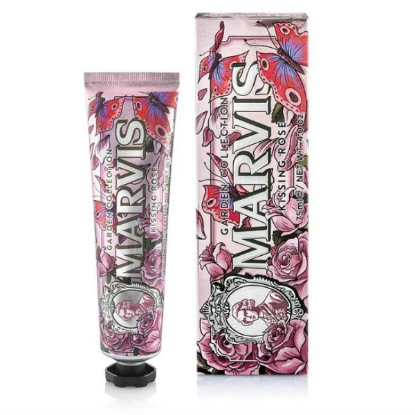 Εικόνα της MARVIS GARDEN COLLECTION KISSING ROSE TOOTHPASTE ΟΔΟΝΤΟΚΡΕΜΑ ΑΓΡΙΟ ΤΡΑΝΤΑΦΥΛΛΟ & ΜΕΝΤΑ, 75ML