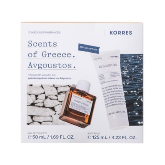 Εικόνα της KORRES PROMO AVGOUSTOS EAU DE TOILETTE 50ML & ΔΩΡΟ AVGOUSTOS ΓΑΛΑΚΤΩΜΑ ΣΩΜΑΤΟΣ, 125ML