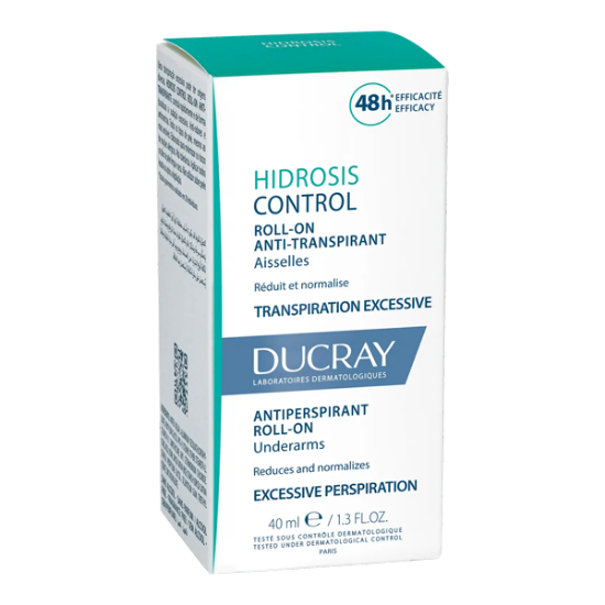 Εικόνα της DUCRAY HIDROSIS CONTROL ΑΝΤΙΙΔΡΩΤΙΚΟ ROLL-ON 48H ΚΑΤΑ ΤΗΣ ΥΠΕΡΒΟΛΙΚΗΣ ΕΦΙΔΡΩΣΗΣ, 40ML