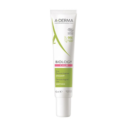 Εικόνα της A-DERMA BIOLOGY CALM SOIN APAISANT SOOTHING CREAM ΔΕΡΜΑΤΟΛΟΓΙΚΗ ΚΑΤΑΠΡΑΫΤΙΚΗ ΦΡΟΝΤΙΔΑ ΓΙΑ ΤΟ ΑΝΤΙΔΡΑΣΤΙΚΟ ΔΕΡΜΑ, 40ML