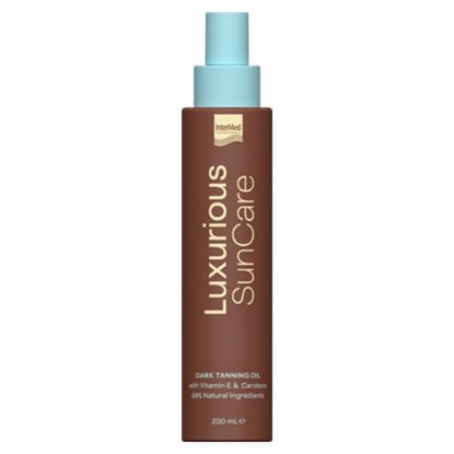 Εικόνα της INTERMED LUXURIOUS SUN CARE DARK TANNING OIL ΞΗΡΟ ΛΑΔΙ ΓΙΑ ΕΝΤΟΝΟ ΜΑΥΡΙΣΜΑ, 200ML