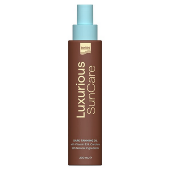 Εικόνα της INTERMED LUXURIOUS SUN CARE DARK TANNING OIL ΞΗΡΟ ΛΑΔΙ ΓΙΑ ΕΝΤΟΝΟ ΜΑΥΡΙΣΜΑ, 200ML