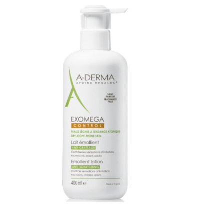 Εικόνα της A-DERMA EXOMEGA CONTROL LAIT EMOLLIENT ANTI-SCRATCHING ΜΑΛΑΚΤΙΚΟ ΓΑΛΑΚΤΩΜΑ ΓΙΑ ΞΗΡΟ ΔΕΡΜΑ, 400ML