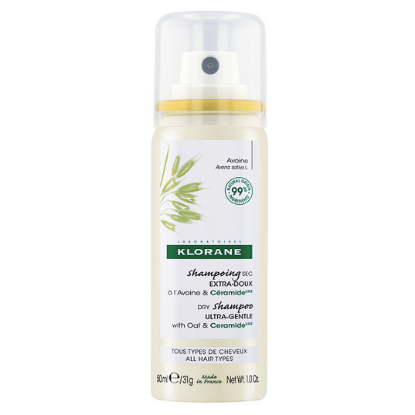 Εικόνα της KLORANE DRY SHAMPOO WITH OAT & CERAMIDE 50ML - ΞΗΡΟ ΣΑΜΠΟΥΑΝ ΜΕ ΓΑΛΑΚΤΩΜΑ ΒΡΩΜΗΣ ΓΙΑ ΚΑΘΕ ΤΥΠΟ ΜΑΛΛΙΩΝ 50ML