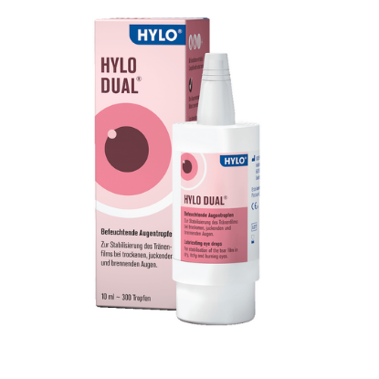 Εικόνα της HYLO DUAL EYE DROPS 10 ML ΟΦΘΑΛΜΙΚΕΣ ΣΤΑΓΟΝΕΣ 10ML