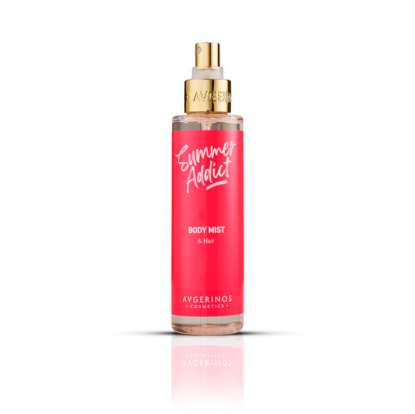 Εικόνα της AVGERINOS SUMMER ADDICT  BODY & HAIR MIST 150ML - ισθησιακό Αρωματικό Σπρέι Σώματος και Μαλλιών, 150ml