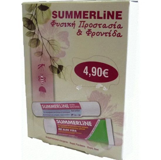 Εικόνα της MEDISEI SUMMERLINE AFTER BITE STICK, 15ML & ΚΡΕΜΑ ΕΝΥΔΑΤΙΚΗ ΜΕ ΕΝΤΟΜΟΑΠΩΘΗΤΙΚΗ ΔΡΑΣΗ ΚΑΙ ALOE VERA, 30ML