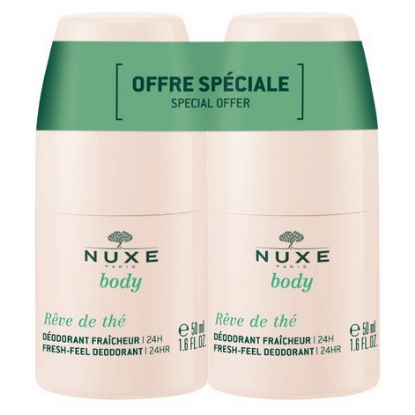 Εικόνα της NUXE BODY REVE DE THE REFRESHING DEODORANT 24H ROLL-ON 1+1 EΙΔΙΚΗ ΠΡΟΣΦΟΡΑ 1ΣΕΤ