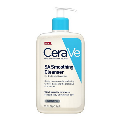 Εικόνα της CERAVE SA SMOOTHING CLEANSER 473ML - Τζελ Καθαρισμού & Απολέπισης της Ξηρής Επιδερμίδας, 473ml