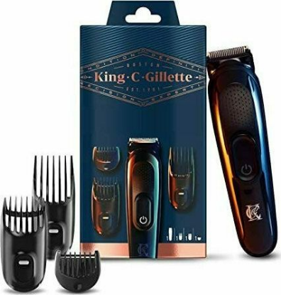 Εικόνα της KING C GILLETTE BEARD TRIMMER 1TEM. - Μηχανή Κουρέματος για τα Γένια, 1σετ